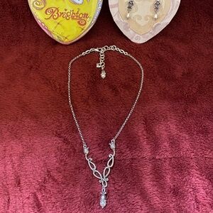 Brighton Vivaldi pearl drop earrings and necklace set